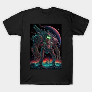 Mecha Of Moon T-Shirt